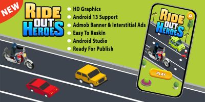 Ride Out Heroes  - Android Studio Project