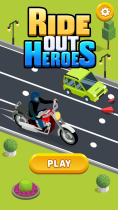 Ride Out Heroes  - Android Studio Project Screenshot 1