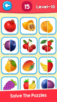 Fruit Match Puzzle Game - Android Template Screenshot 4