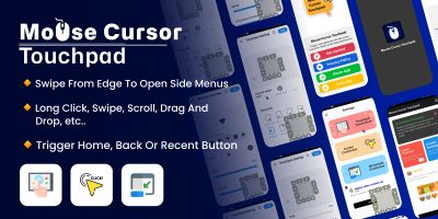 Mouse Cursor Touchpad - Android App Template
