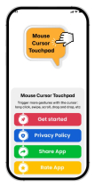 Mouse Cursor Touchpad - Android App Template Screenshot 3