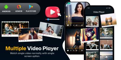 Multi Screen Video Player - Android App Template