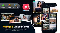 Multi Screen Video Player - Android App Template Screenshot 1