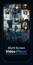 Multi Screen Video Player - Android App Template Screenshot 2