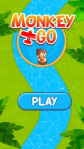Monkey Go Endless Game - Android Screenshot 1