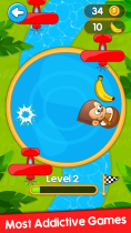 Monkey Go Endless Game - Android Screenshot 4