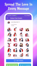 Love Stickers - Android App Source Code Screenshot 3