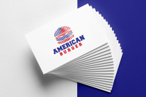 American Burger Logo Design Screenshot 3