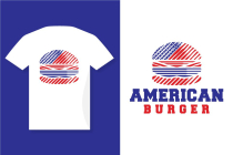 American Burger Logo Design Screenshot 4