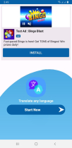 Speak And Translate App - Android Studio Screenshot 1