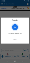Speak And Translate App - Android Studio Screenshot 6
