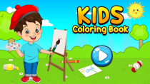 Kids Coloring Game - Android App Template Screenshot 1