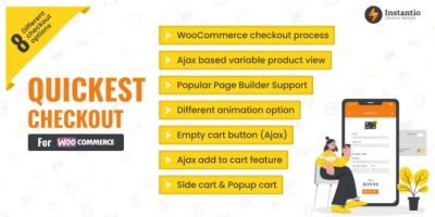 Instantio – WooCommerce Quick Checkout
