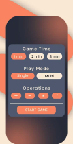 Math Quiz Game - Android App Template Screenshot 4