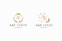 Letter A Combination Logo Pack Pro Branding Screenshot 2