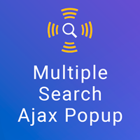 Multiple Search Ajax Popup For WordPress