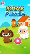 Rotate Puzzle Game For Kids - Android App Screenshot 1