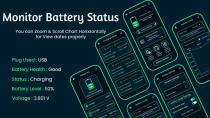 Monitor Battery Status - Android Studio Project Screenshot 1