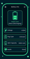 Monitor Battery Status - Android Studio Project Screenshot 5