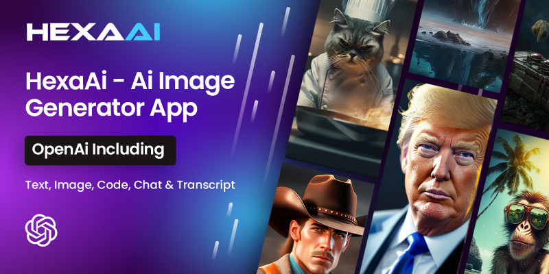 Hexai - AI Content And Image Generator SaaS