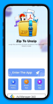 Zip Unzip files extractor - Android App Template Screenshot 6