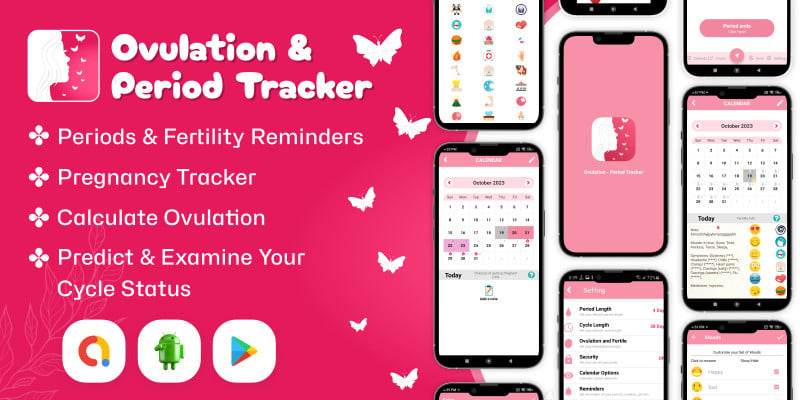 Ovulation - Period Tracker - Android Template
