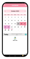 Ovulation - Period Tracker - Android Template Screenshot 5