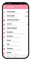 Ovulation - Period Tracker - Android Template Screenshot 8