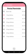 Ovulation - Period Tracker - Android Template Screenshot 19