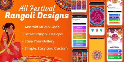 All Festival Rangoli Design - Android App Template