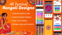 All Festival Rangoli Design - Android App Template Screenshot 1