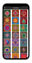 All Festival Rangoli Design - Android App Template Screenshot 2
