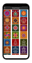 All Festival Rangoli Design - Android App Template Screenshot 5