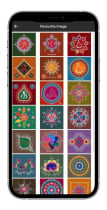All Festival Rangoli Design - Android App Template Screenshot 10