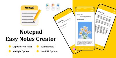 Notepad - Android App Templates