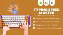 Typing Speed Master - Android App Template Screenshot 1