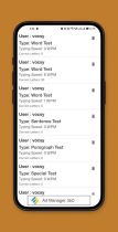 Typing Speed Master - Android App Template Screenshot 8