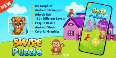 Swipe Puzzle Game For Kids Android