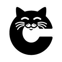 Creative Letter C Cat Logo Design