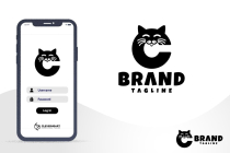 Creative Letter C Cat Logo Design Screenshot 5