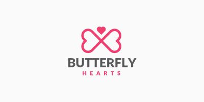 Butterfly Hearts Logo