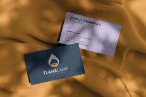 Flame Lamp Light Logo Design Template Screenshot 1