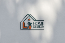 Home Decoration Interior Logo Design Template Screenshot 3