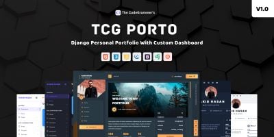 TCG PORTO - Django Multipurpose Portfolio