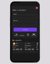  Crypto Wallet React Native UI Template  Screenshot 1