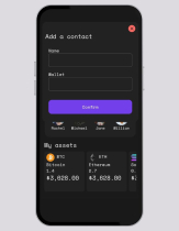  Crypto Wallet React Native UI Template  Screenshot 1