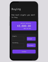  Crypto Wallet React Native UI Template  Screenshot 2