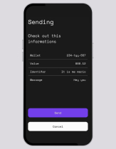  Crypto Wallet React Native UI Template  Screenshot 3