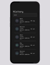  Crypto Wallet React Native UI Template  Screenshot 5