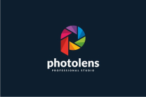 Photo Lens Letter P Logo Screenshot 1